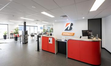 The onsite company owned and run Bridgestone Select store is a flagship store for Victoria.