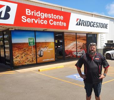 Shane Hay from Bridgestone Service Centre Geraldton claimed National Truck Store of the Year.