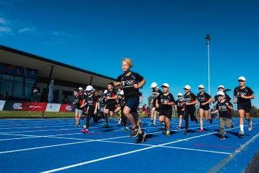 Cathy Freeman joined Bridgestone at the Bridgestone Athletics Centre to inspire the next generation to chase their dream