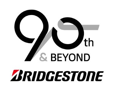 Bridgestone has produced a logo commemorating the 90th anniversary of its founding.