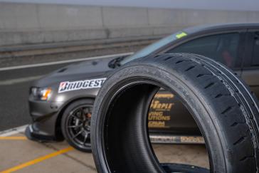 Bridgestone's new street-legal semi-slick tyre, the Potenza RE-71RS, has entered the market having already proven its credentials with a 1-2 finish in the Australian Time Attack Club Sprint class at Wakefield Park.