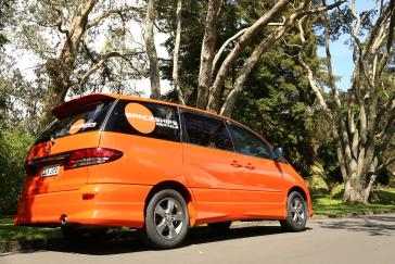 Spaceships operates a fleet of more than 500 Toyota Estima campervans from its bases in Auckland and Christchurch, with the majority of vans utilising Bridgestone's Supercat tyres.