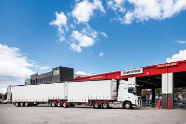 Bridgestone Australia has named its top performing truck stores for 2023