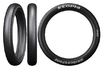 “ECOPIA with ologic” solar car tires.