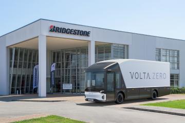 Bridgestone to supply tyres to Volta Trucks' launch and demonstrator fleet vehicles