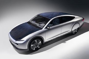 The Lightyear One car is the world’s first long-range solar car.