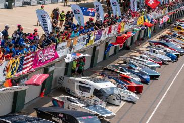 The Bridgestone World Solar Challenge is a key activity in Bridgestone Motorsport’s 60th anniversary celebrations.